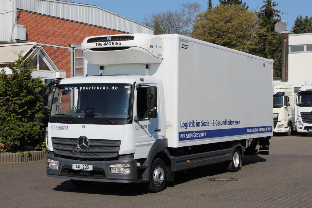 Mercedes-Benz Atego 1221 E6 TK T-800 R Strom Türen+LBW - Kravas automašīna refrižerators: foto 1 Mercedes-Benz Atego 1221 E6 TK T-800 R Strom Türen+LBW - Kravas automašīna refrižerators: foto 1