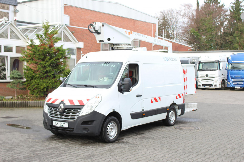 Renault Master Bühne EN100TF1 10m Klima 561h AHK - Autopacēlājs: foto 1 Renault Master Bühne EN100TF1 10m Klima 561h AHK - Autopacēlājs: foto 1