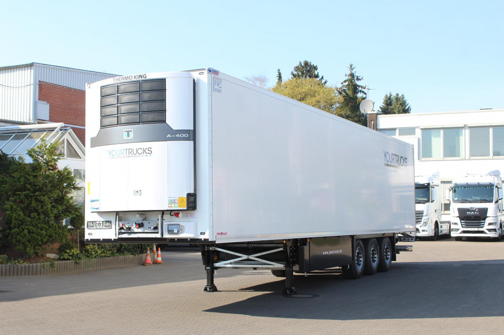SCHMITZ Thermo King Advancer A400 DS Strom Blumen LBW - Puspiekabe refrižerators: foto 1 SCHMITZ Thermo King Advancer A400 DS Strom Blumen LBW - Puspiekabe refrižerators: foto 1