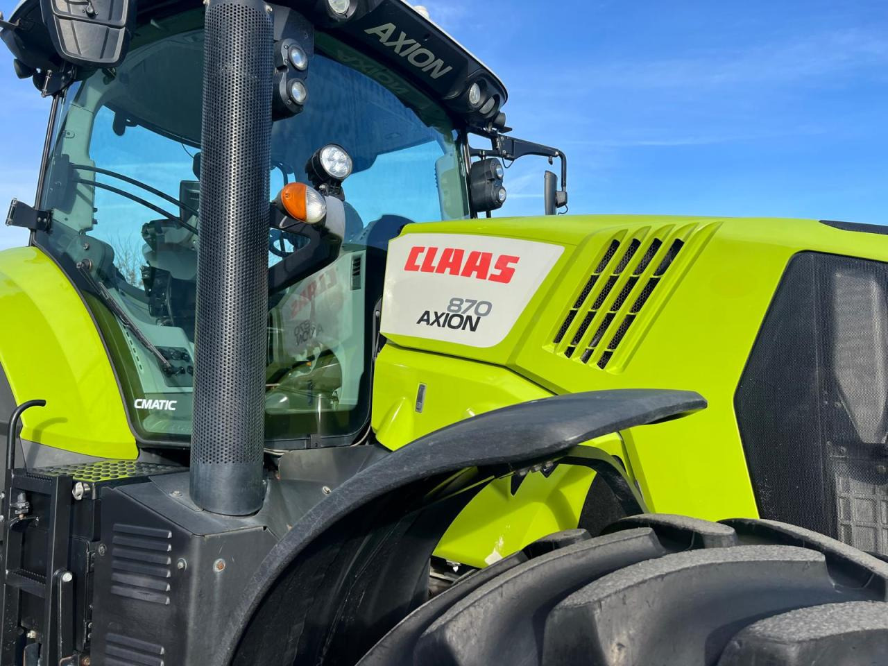 Traktors CLAAS Axion 870 CMATIC, 4900 Bh: foto 7