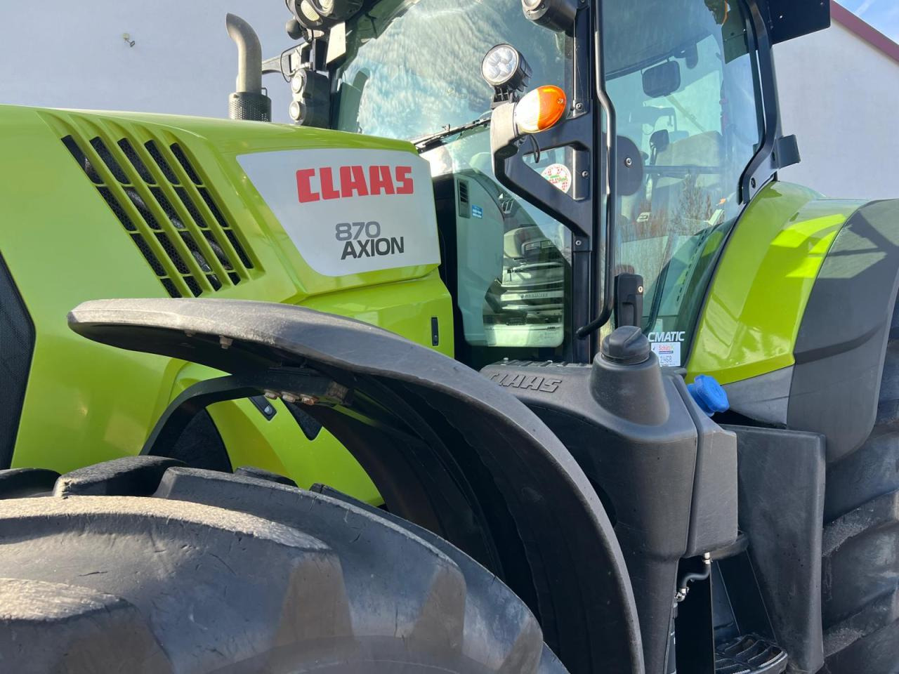 Traktors CLAAS Axion 870 CMATIC, 4900 Bh: foto 8