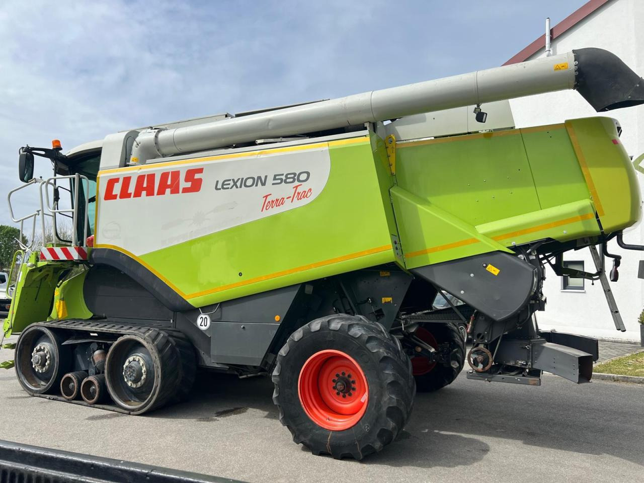 CLAAS Lexion 580 Terra Trac, Bj. 2004 - Labības kombains: foto 2 CLAAS Lexion 580 Terra Trac, Bj. 2004 - Labības kombains: foto 2