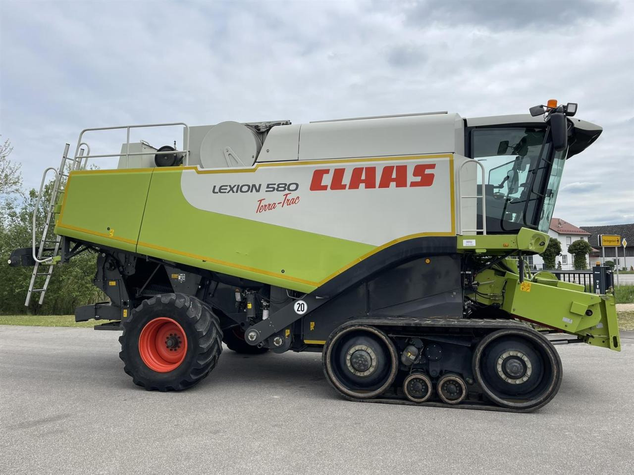 Labības kombains CLAAS Lexion 580 Terra Trac, Bj. 2004: foto 6
