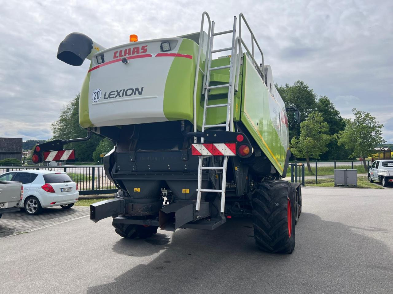 CLAAS Lexion 580 Terra Trac, Bj. 2004 - Labības kombains: foto 4 CLAAS Lexion 580 Terra Trac, Bj. 2004 - Labības kombains: foto 4