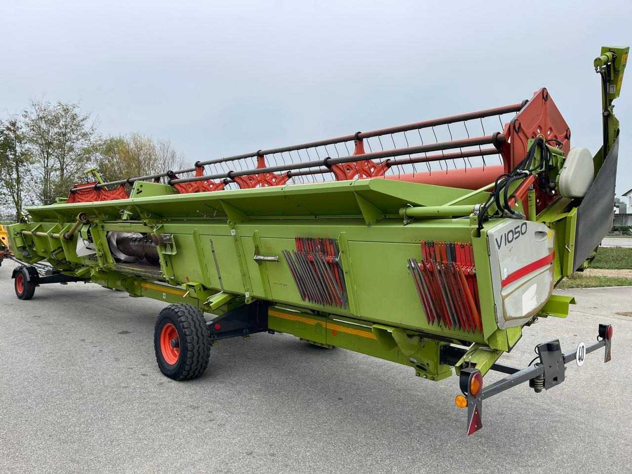 CLAAS Schneidwerk V1050 inkl. Raps, Bj. 2008 - Labības heders: foto 4 CLAAS Schneidwerk V1050 inkl. Raps, Bj. 2008 - Labības heders: foto 4