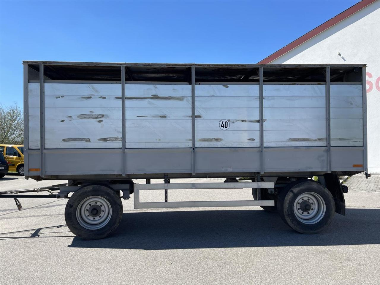 Fortschritt Viehtransportwagen, Viehanhänger, Tiertransport - Lauksaimniecības piekabe: foto 3 Fortschritt Viehtransportwagen, Viehanhänger, Tiertransport - Lauksaimniecības piekabe: foto 3