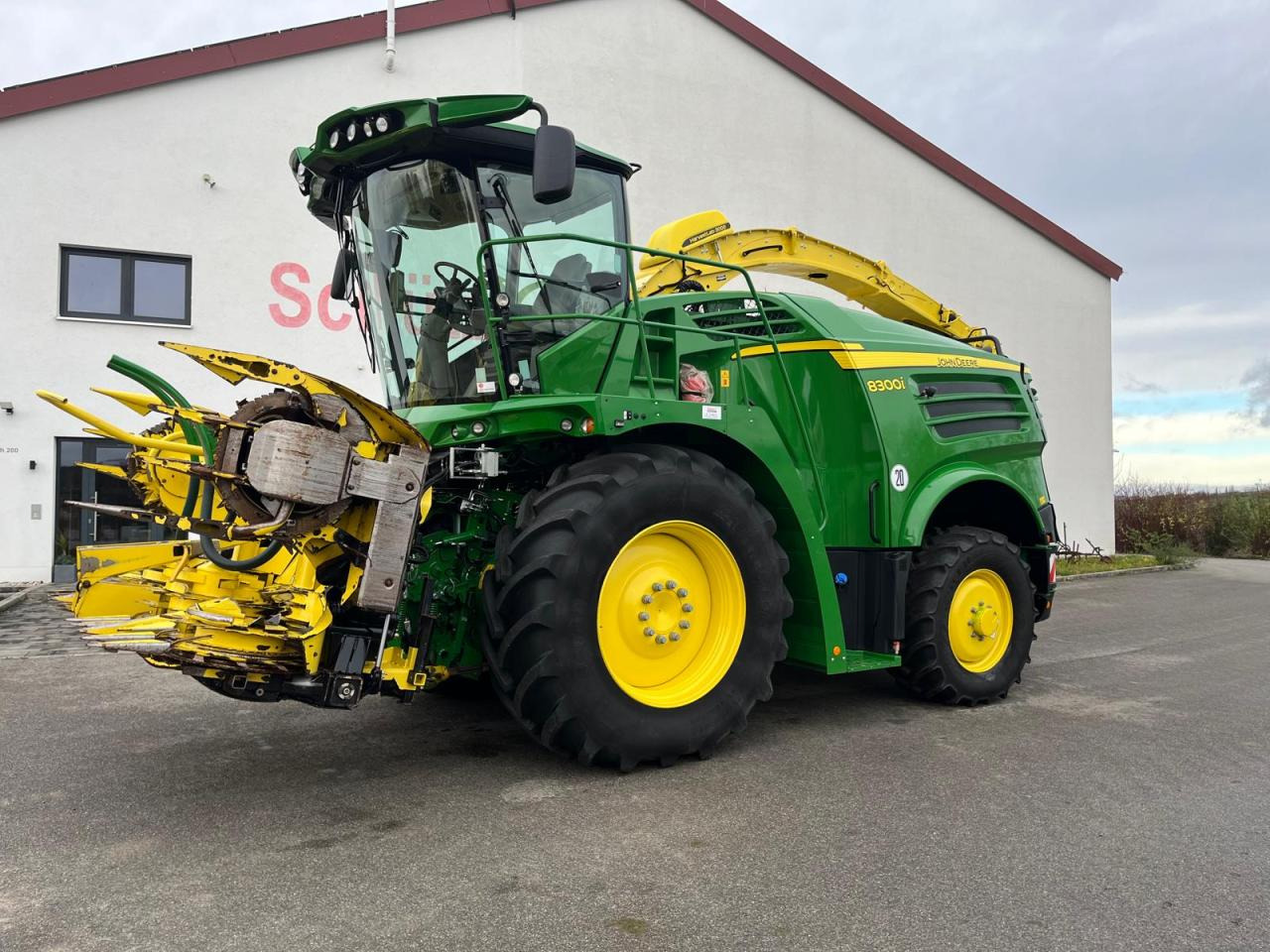 John Deere 8300i JD, 910Bh, Havestlap, Pickup, Kemper - Lopbarības kombains: foto 2 John Deere 8300i JD, 910Bh, Havestlap, Pickup, Kemper - Lopbarības kombains: foto 2