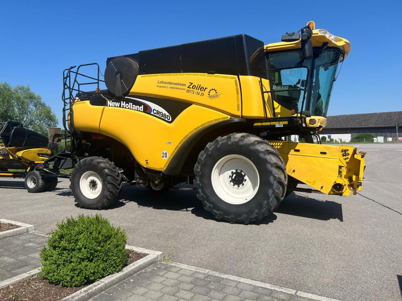 New Holland CR 980, Allrad, Maisausrüstung, Schneidwerk - Labības kombains: foto 4 New Holland CR 980, Allrad, Maisausrüstung, Schneidwerk - Labības kombains: foto 4