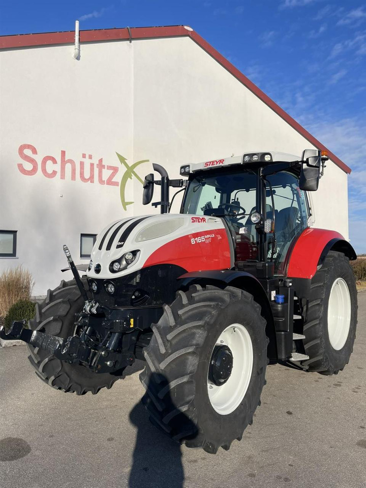 Steyr 6165 Impuls CVT, 430 Bh, NEUWERTIG - Traktors: foto 1 Steyr 6165 Impuls CVT, 430 Bh, NEUWERTIG - Traktors: foto 1