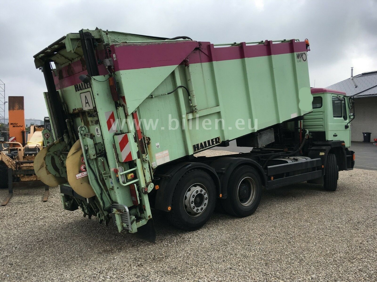 MAN 26.342 6x2Haller M 18 WRG Kippbar MAN 26.342 6x2Haller M 18 WRG Kippbar - Atkritumu vedējs: foto 4 MAN 26.342 6x2Haller M 18 WRG Kippbar MAN 26.342 6x2Haller M 18 WRG Kippbar - Atkritumu vedējs: foto 4