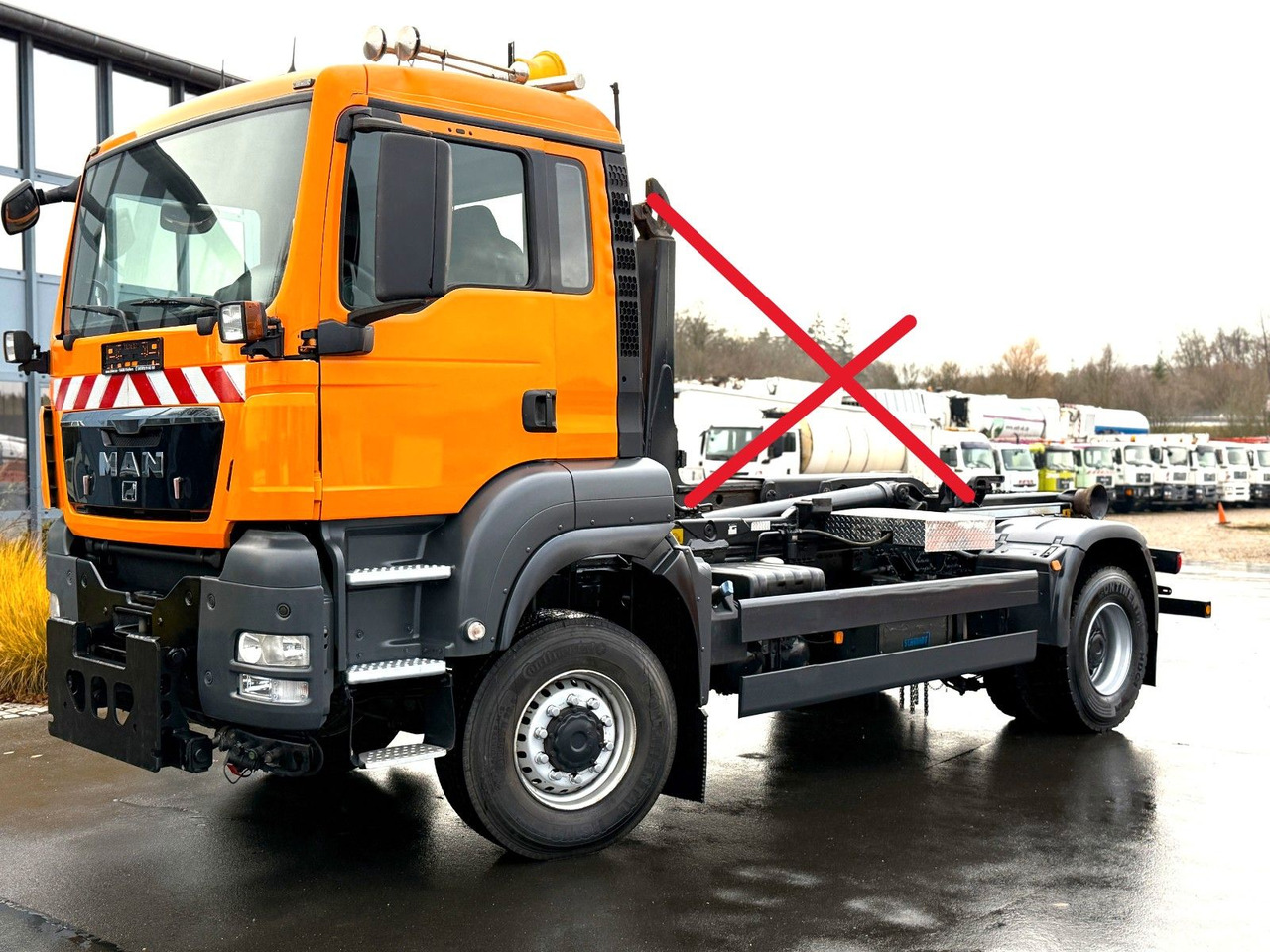 MAN TGS 18.360 4x4 Winterdienst Meiller Fahrgestell - Šasija kravas automašīna: foto 3 MAN TGS 18.360 4x4 Winterdienst Meiller Fahrgestell - Šasija kravas automašīna: foto 3