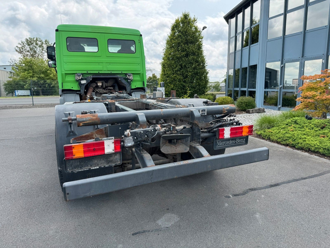 Šasija kravas automašīna Mercedes-Benz Actros 1832 MP 3   Kipperfahrgestell + Klima: foto 8