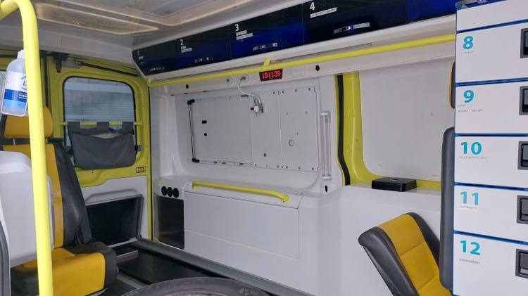 Ātrās palīdzības mašīna FORD TRANSIT 2,0TDI AMBULANCE KLIMA 1.2018 EURO 6, 3 UNITS: foto 10