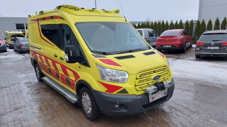 FORD TRANSIT 2,0TDI AMBULANCE KLIMA 12.2018 EURO 6, 3 UNITS - Ātrās palīdzības mašīna: foto 1 FORD TRANSIT 2,0TDI AMBULANCE KLIMA 12.2018 EURO 6, 3 UNITS - Ātrās palīdzības mašīna: foto 1
