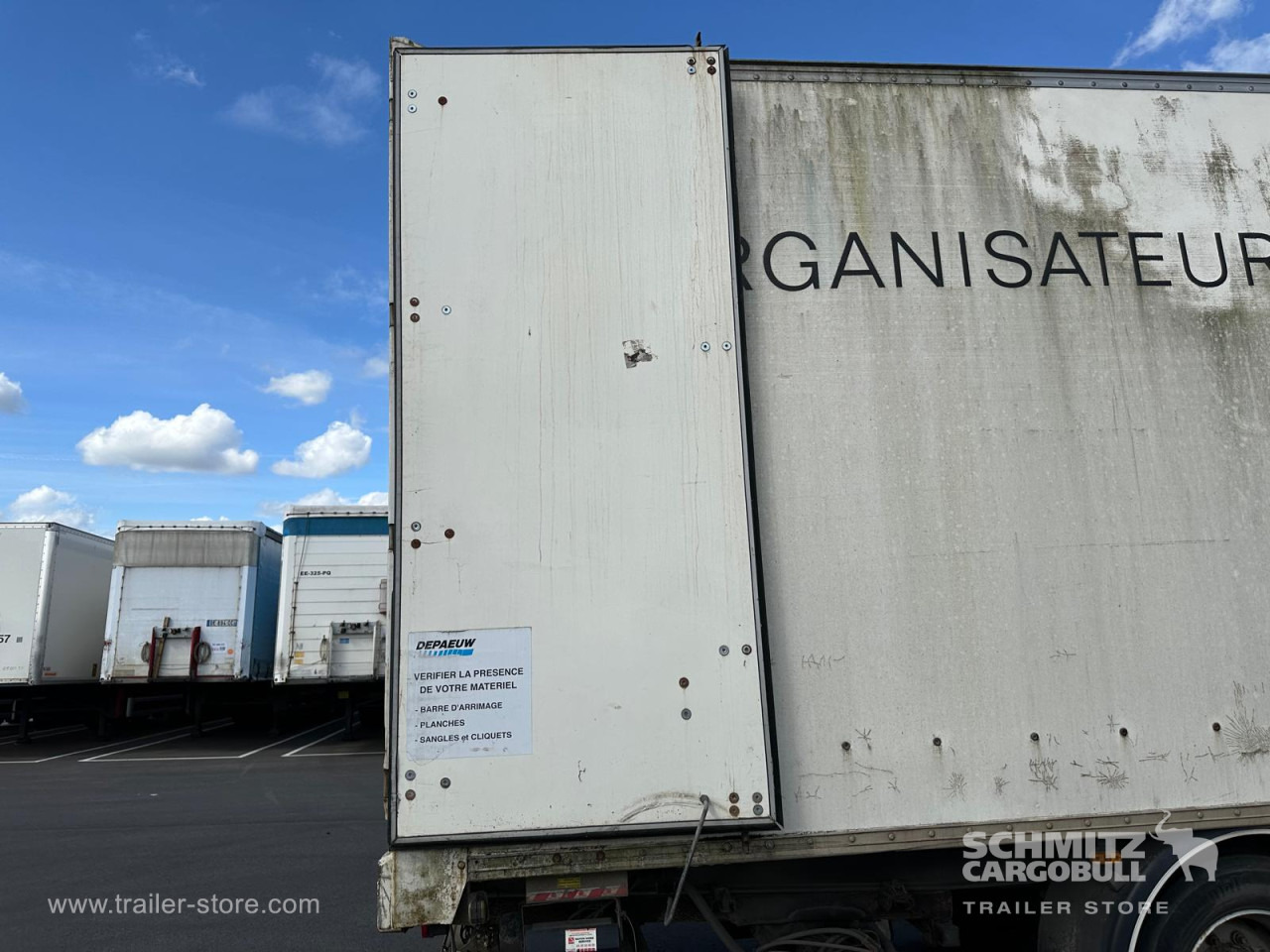 Puspiekabe slēgtā virsbūve Dryfreight Standard Double deck Taillift: foto 7