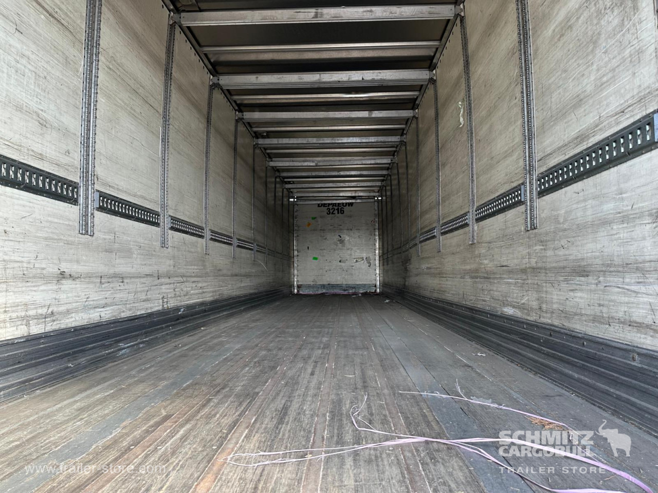 Puspiekabe slēgtā virsbūve Dryfreight Standard Double deck Taillift: foto 9