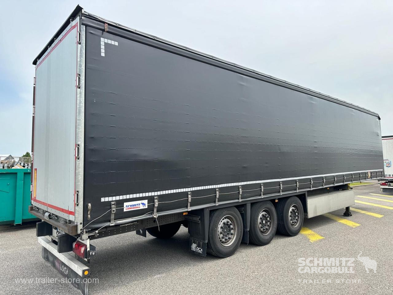 Tenta puspiekabe SCHMITZ Curtainsider Standard: foto 10