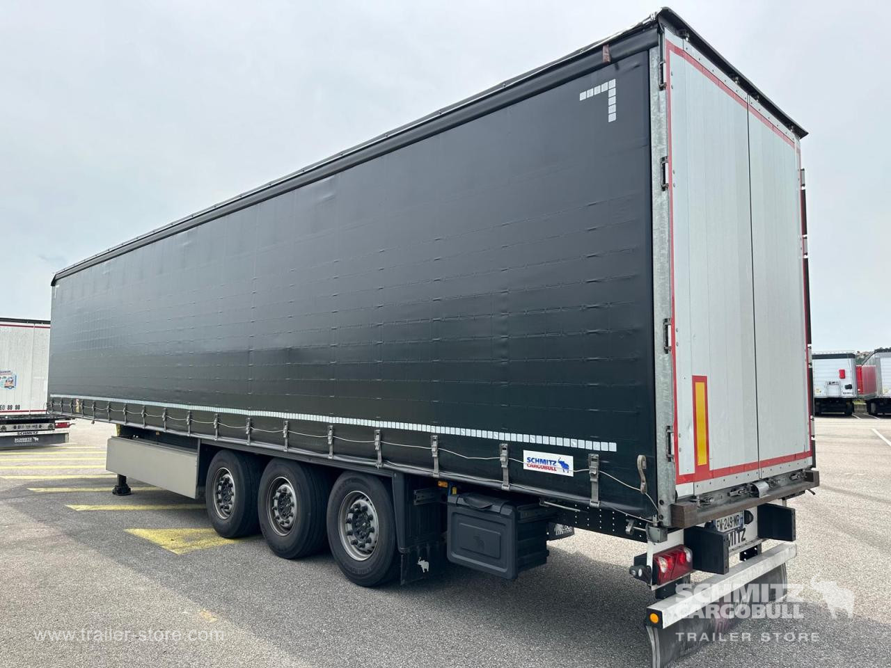 Tenta puspiekabe SCHMITZ Curtainsider Standard: foto 7