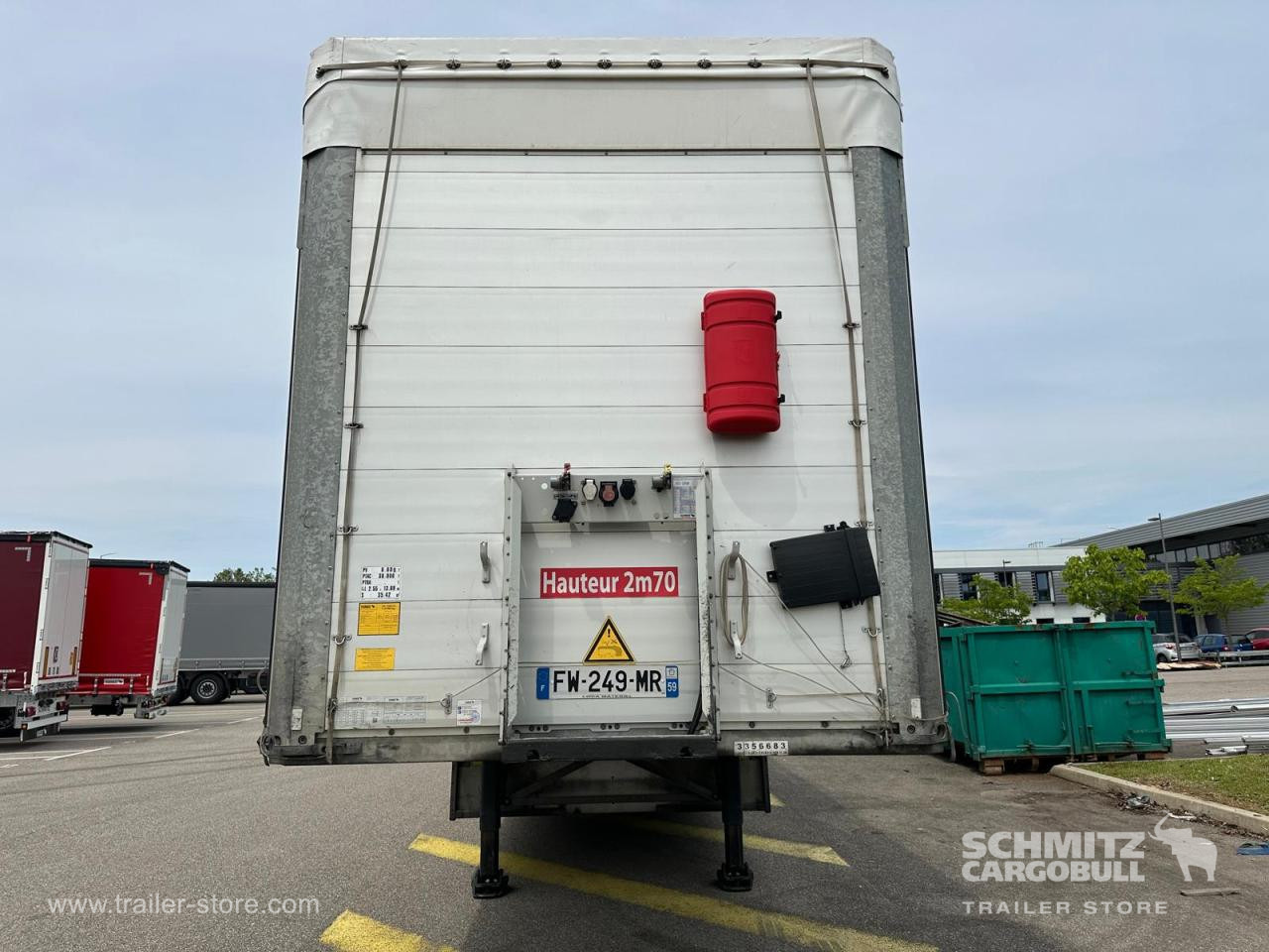 Tenta puspiekabe SCHMITZ Curtainsider Standard: foto 11