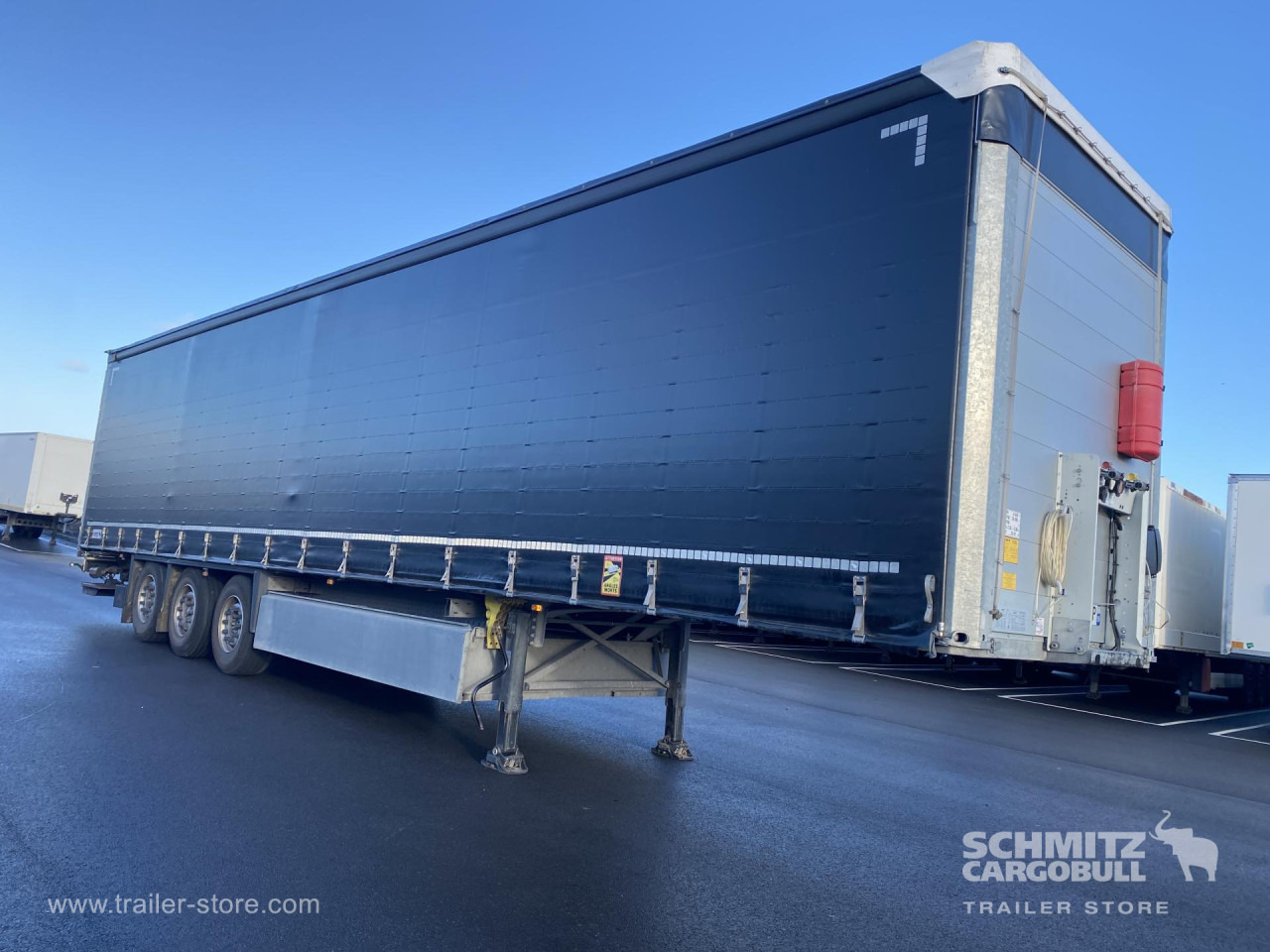 SCHMITZ Curtainsider Standard Taillift - Tenta puspiekabe: foto 1 SCHMITZ Curtainsider Standard Taillift - Tenta puspiekabe: foto 1
