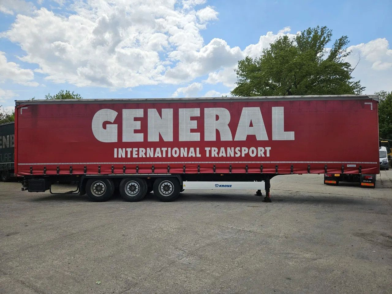 Krone SD XL Code, Lifting Axle A - Tenta puspiekabe: foto 4 Krone SD XL Code, Lifting Axle A - Tenta puspiekabe: foto 4