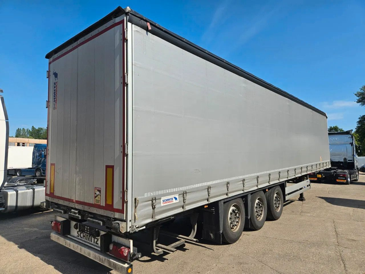 Schmitz Cargobull SCB S3T Standard 14 units! Lifting Axle A&C, XL - Tenta puspiekabe: foto 3 Schmitz Cargobull SCB S3T Standard 14 units! Lifting Axle A&C, XL - Tenta puspiekabe: foto 3