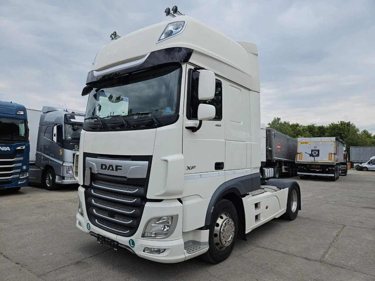 DAF XF 480 SSC Full Spoiler Alloy wheels Standklima - Vilcējs: foto 1 DAF XF 480 SSC Full Spoiler Alloy wheels Standklima - Vilcējs: foto 1