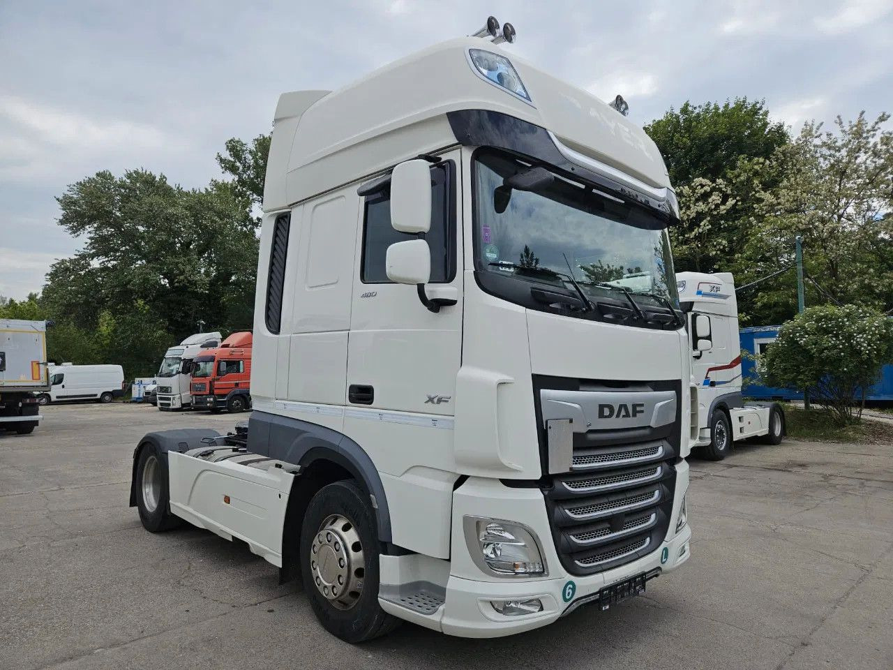 DAF XF 480 SSC Full Spoiler Alloy wheels Standklima - Vilcējs: foto 2 DAF XF 480 SSC Full Spoiler Alloy wheels Standklima - Vilcējs: foto 2