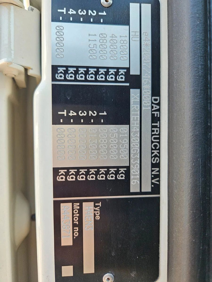 Vilcējs DAF XF 480 SSC-Standard-StandKlima: foto 10