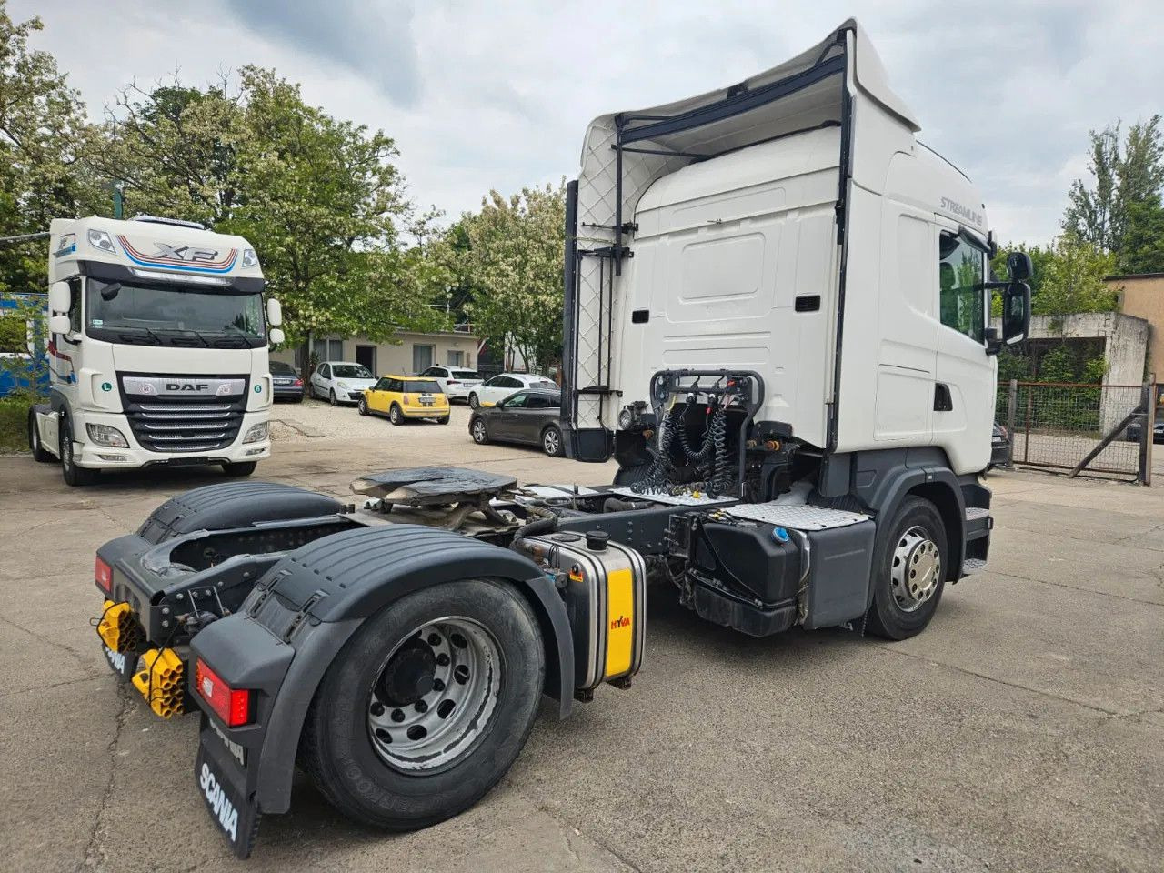 Scania R450 Hydraulics, HighLine, Standklima 2 units - Vilcējs: foto 3 Scania R450 Hydraulics, HighLine, Standklima 2 units - Vilcējs: foto 3