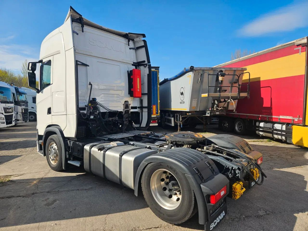 Scania S500 Standard-2units-Hydraulics-Alloy wheels-Sta - Vilcējs: foto 4 Scania S500 Standard-2units-Hydraulics-Alloy wheels-Sta - Vilcējs: foto 4