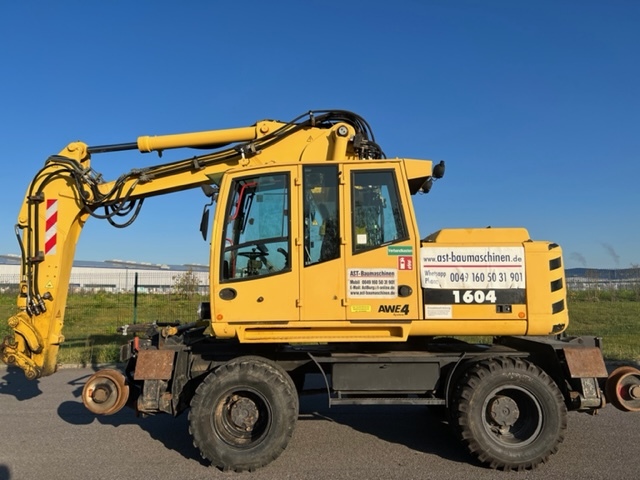 ATLAS 1604 K ZW Zwei- Wege-Bagger - Riteņu ekskavators: foto 1 ATLAS 1604 K ZW Zwei- Wege-Bagger - Riteņu ekskavators: foto 1