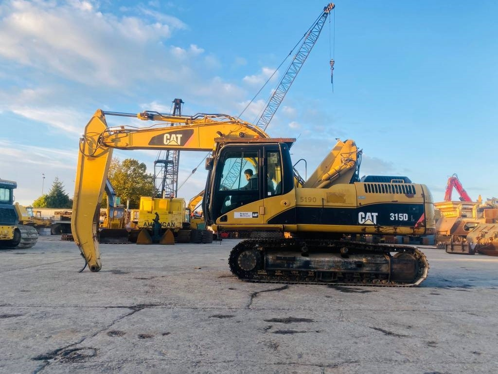 CAT 315 D L - Kāpurķēžu ekskavators: foto 1 CAT 315 D L - Kāpurķēžu ekskavators: foto 1