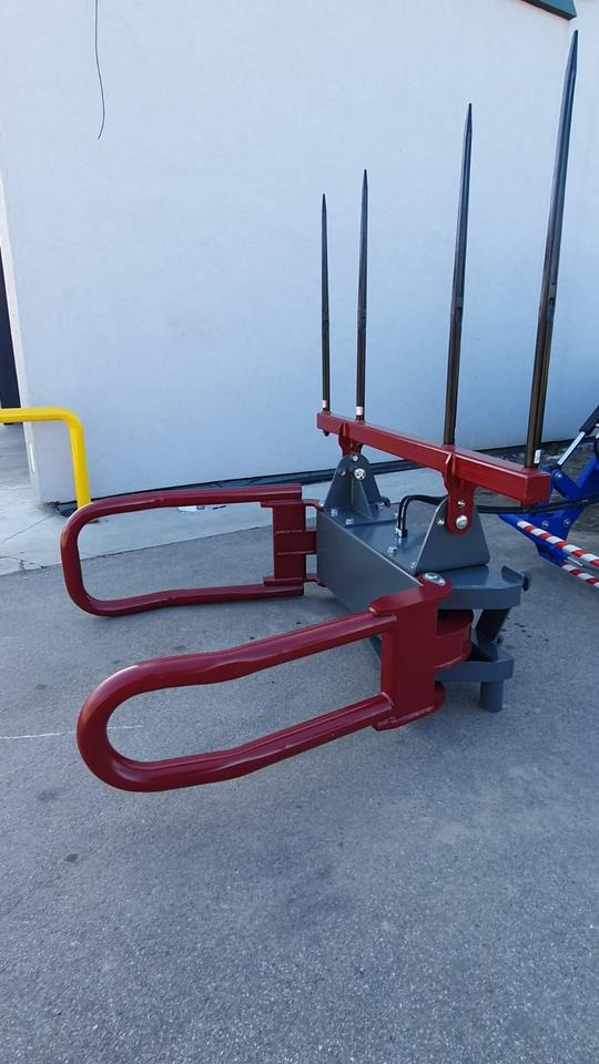 Ballenzange mit Zinken Rundbellenzange Silozange Frontlader Euro - Satvērējs: foto 2 Ballenzange mit Zinken Rundbellenzange Silozange Frontlader Euro - Satvērējs: foto 2