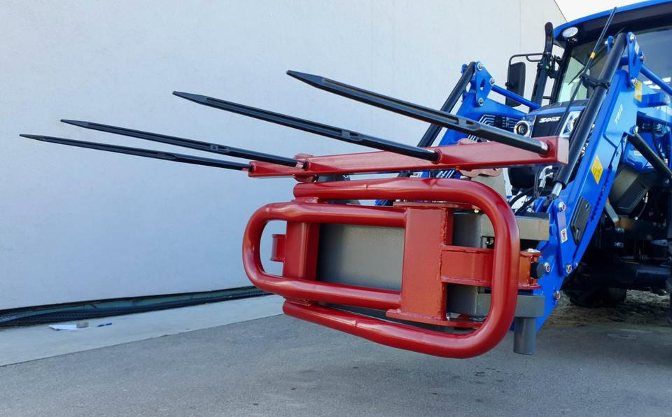 Ballenzange mit Zinken Rundbellenzange Silozange Frontlader Euro - Satvērējs: foto 4 Ballenzange mit Zinken Rundbellenzange Silozange Frontlader Euro - Satvērējs: foto 4