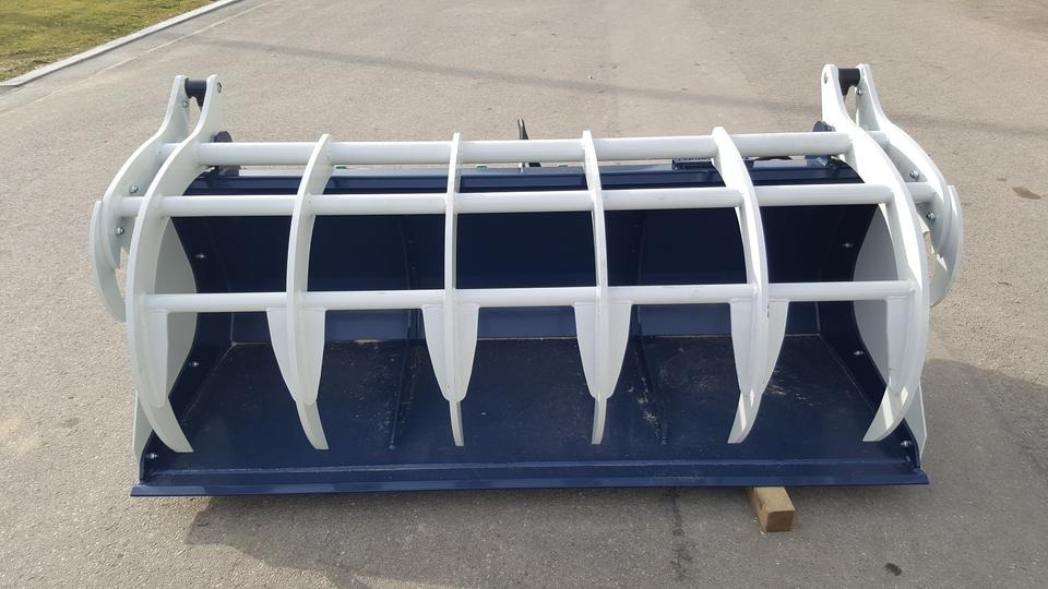 Greifschaufel 2,2m Euro Frontlader Kramer Volvo Radlader Cat - Iekrāvēja kauss: foto 1 Greifschaufel 2,2m Euro Frontlader Kramer Volvo Radlader Cat - Iekrāvēja kauss: foto 1