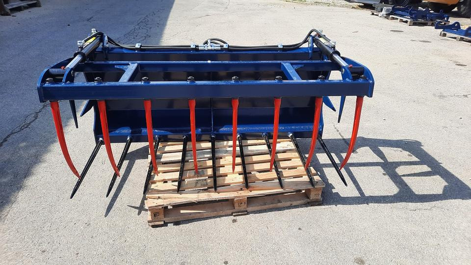 Krokodilgebiss Greifschaufel Frontlader Weidemann Hoflader Euro - Lopbarības sagatavošanas tehnika: foto 2 Krokodilgebiss Greifschaufel Frontlader Weidemann Hoflader Euro - Lopbarības sagatavošanas tehnika: foto 2