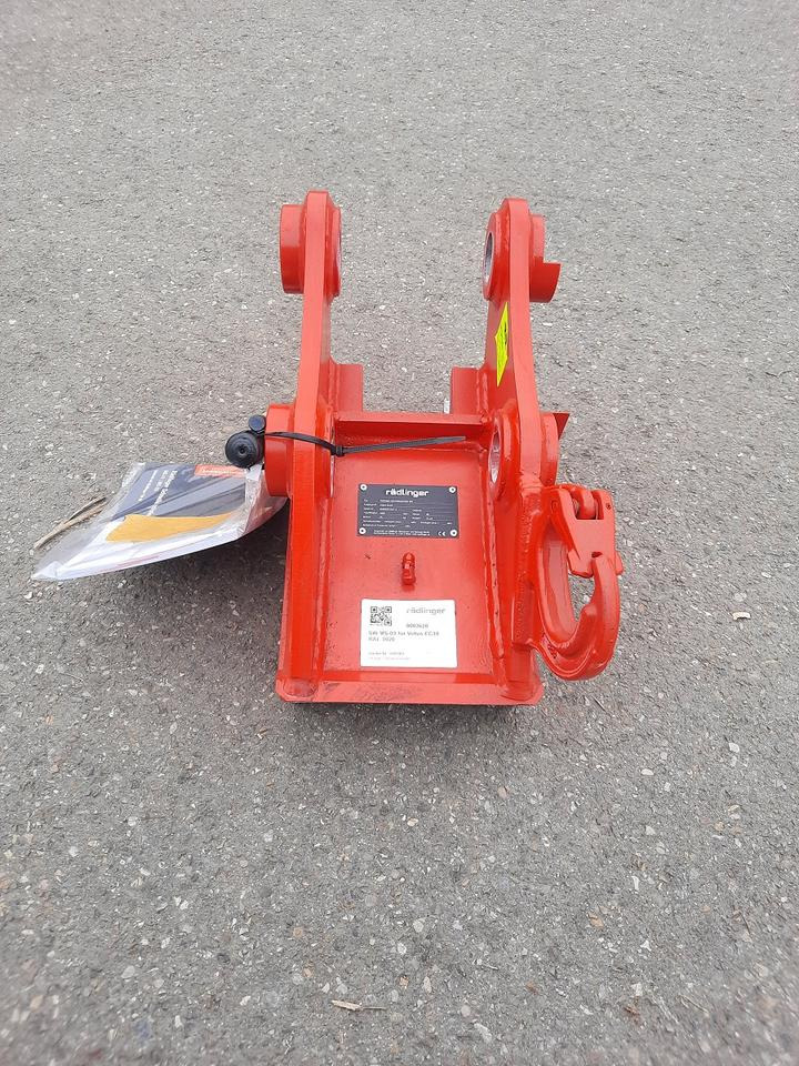 Rädlinger Schnellwechsler MS 03 2 - 6 to Minibagger Volvo Cat - Ātrā sakabe - Mini-ekskavators: foto 2 Rädlinger Schnellwechsler MS 03 2 - 6 to Minibagger Volvo Cat - Ātrā sakabe - Mini-ekskavators: foto 2