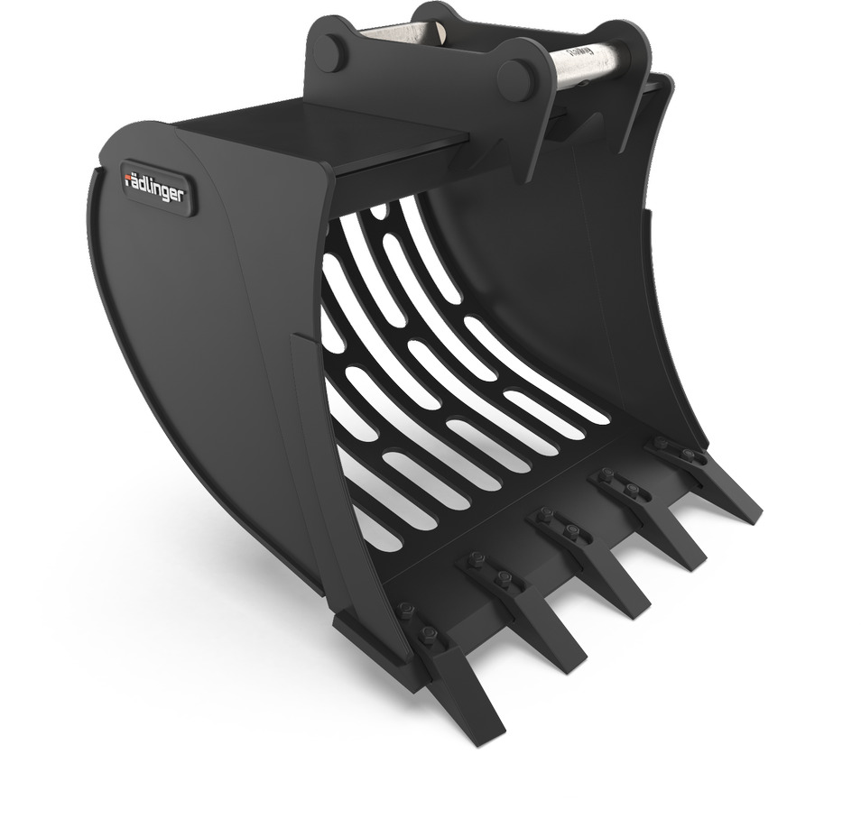 Rädlinger Sieblöffel Gitterlöffel Bagger 8 – 10 t MS 08 Takeuchi - Šķirošanas kauss - Mini-ekskavators: foto 1 Rädlinger Sieblöffel Gitterlöffel Bagger 8 – 10 t MS 08 Takeuchi - Šķirošanas kauss - Mini-ekskavators: foto 1