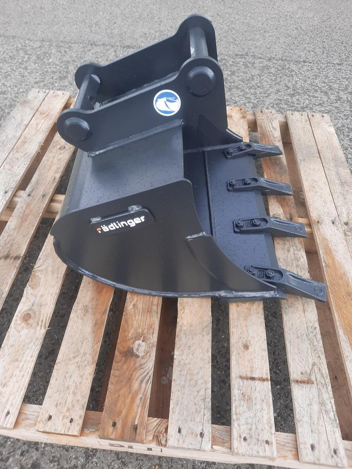 Rädlinger Tieflöffel 60 cm MS 01 Minibagger Bagger Lehnhoff - Ekskavatora kauss: foto 1 Rädlinger Tieflöffel 60 cm MS 01 Minibagger Bagger Lehnhoff - Ekskavatora kauss: foto 1