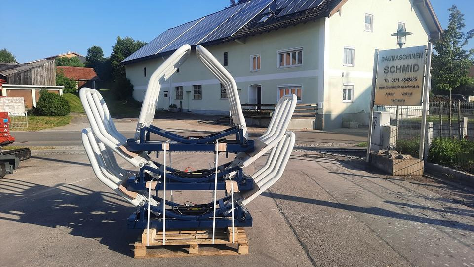 Rundbellenzange Ballenzange Silozange Frontlader Ballengabel Euro - Satvērējs: foto 1 Rundbellenzange Ballenzange Silozange Frontlader Ballengabel Euro - Satvērējs: foto 1