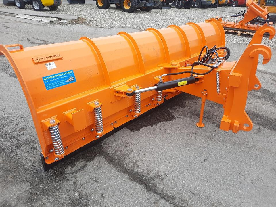 Sniega arkls Schneeschild 3,3m Schwer TeleskopladerSchlepper Radlader Hoflader: foto 6