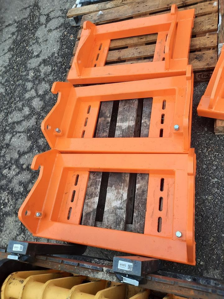 Sniega arkls Schneeschild 3,3m Schwer TeleskopladerSchlepper Radlader Hoflader: foto 8