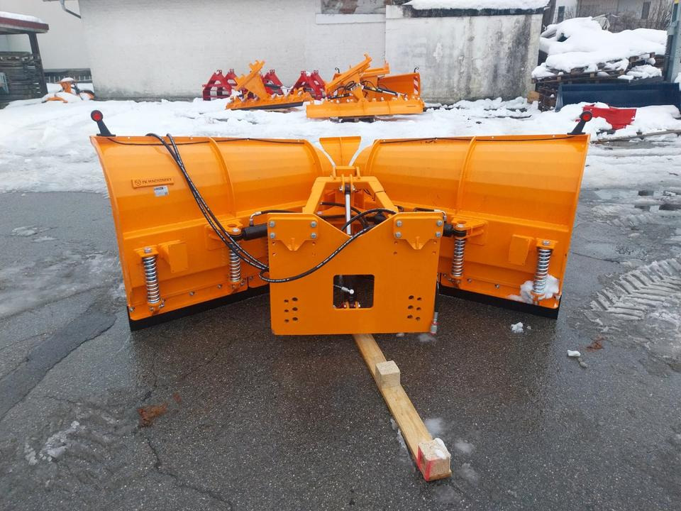 Schneeschild Vario 2,9m schwer Schlepper Kommunalplatte Unimog - Sniega arkls: foto 1 Schneeschild Vario 2,9m schwer Schlepper Kommunalplatte Unimog - Sniega arkls: foto 1
