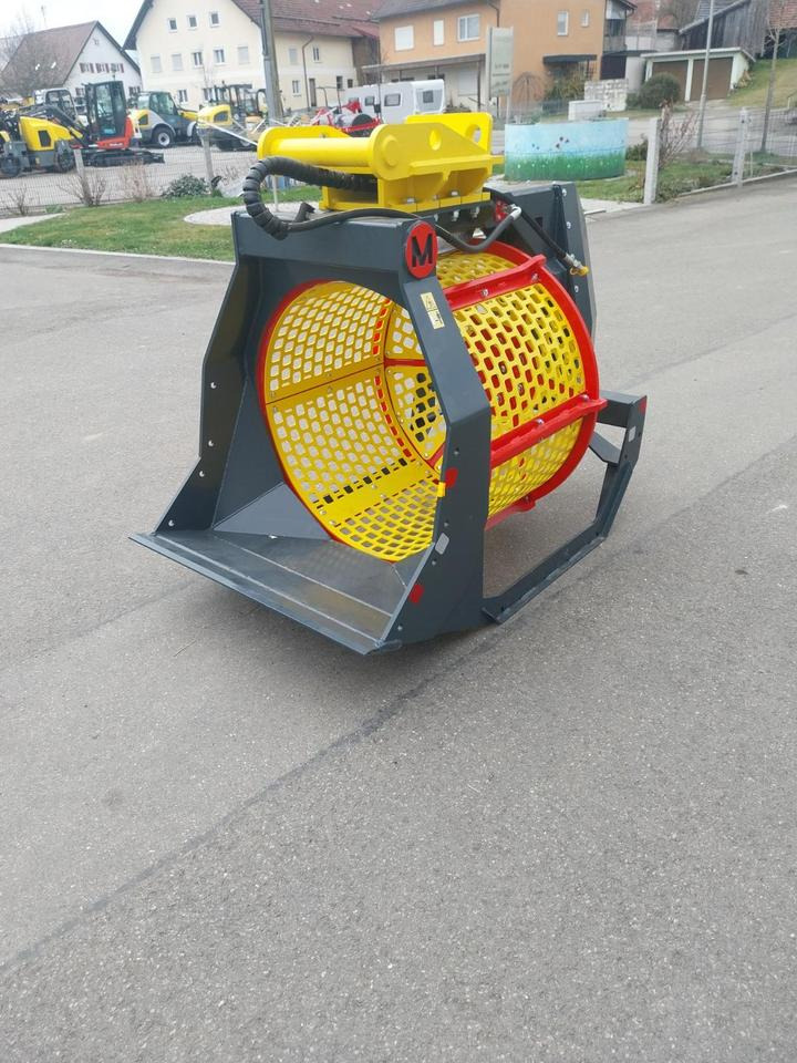 Siebtrommel für Bagger 250-1000l Siebanlage Sieblöffel Minibagger - Šķirošanas kauss - Ekskavators: foto 2 Siebtrommel für Bagger 250-1000l Siebanlage Sieblöffel Minibagger - Šķirošanas kauss - Ekskavators: foto 2