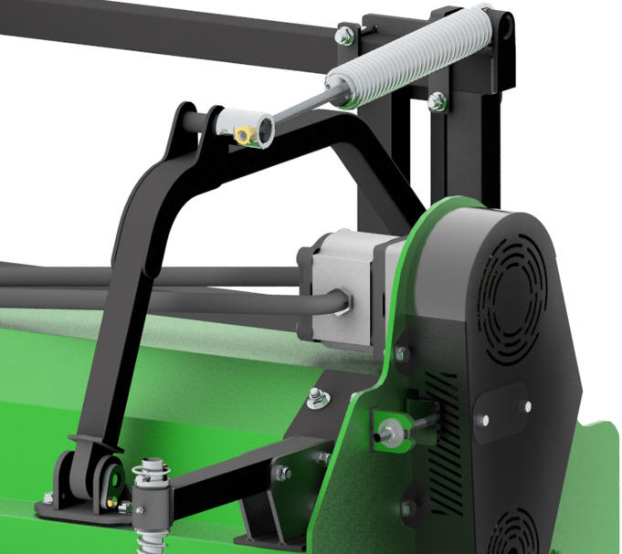 Talex Mulcher hydraulisch 1,50m für Hoflader Weidemann Kramer - Pļaujmašīna-smalcinātājs: foto 4 Talex Mulcher hydraulisch 1,50m für Hoflader Weidemann Kramer - Pļaujmašīna-smalcinātājs: foto 4