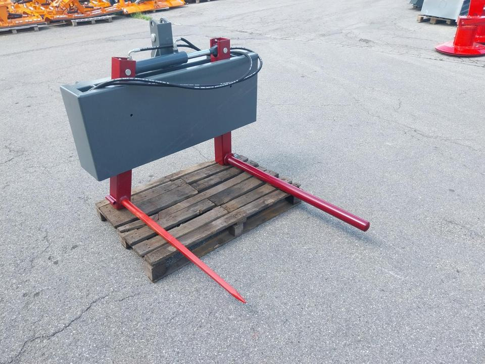 Hydr. Ballengabel Siloballengabel Heuballen Ballenspieß Euro - Lopbarības sagatavošanas tehnika: foto 1 Hydr. Ballengabel Siloballengabel Heuballen Ballenspieß Euro - Lopbarības sagatavošanas tehnika: foto 1
