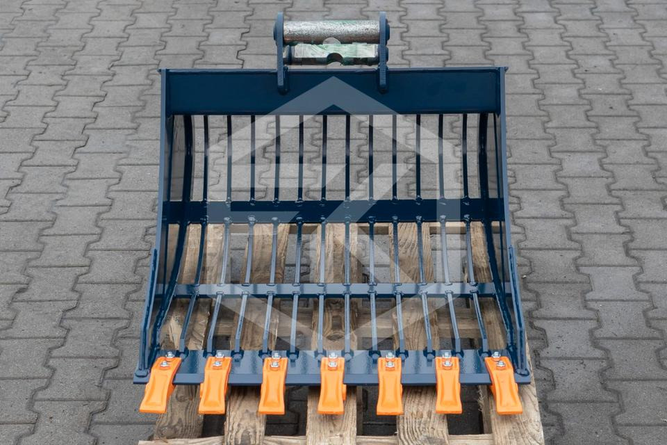 Neue Sieblöffel 3,5 -5 Baggerschaufel Grabenräumlöffel Minibagger - Šķirošanas kauss - Ekskavators: foto 1 Neue Sieblöffel 3,5 -5 Baggerschaufel Grabenräumlöffel Minibagger - Šķirošanas kauss - Ekskavators: foto 1