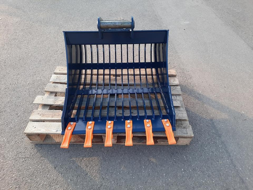 Neue Sieblöffel 3,5 -5 Baggerschaufel Tieflöffel Minibagger Volvo - Ekskavatora kauss: foto 1 Neue Sieblöffel 3,5 -5 Baggerschaufel Tieflöffel Minibagger Volvo - Ekskavatora kauss: foto 1