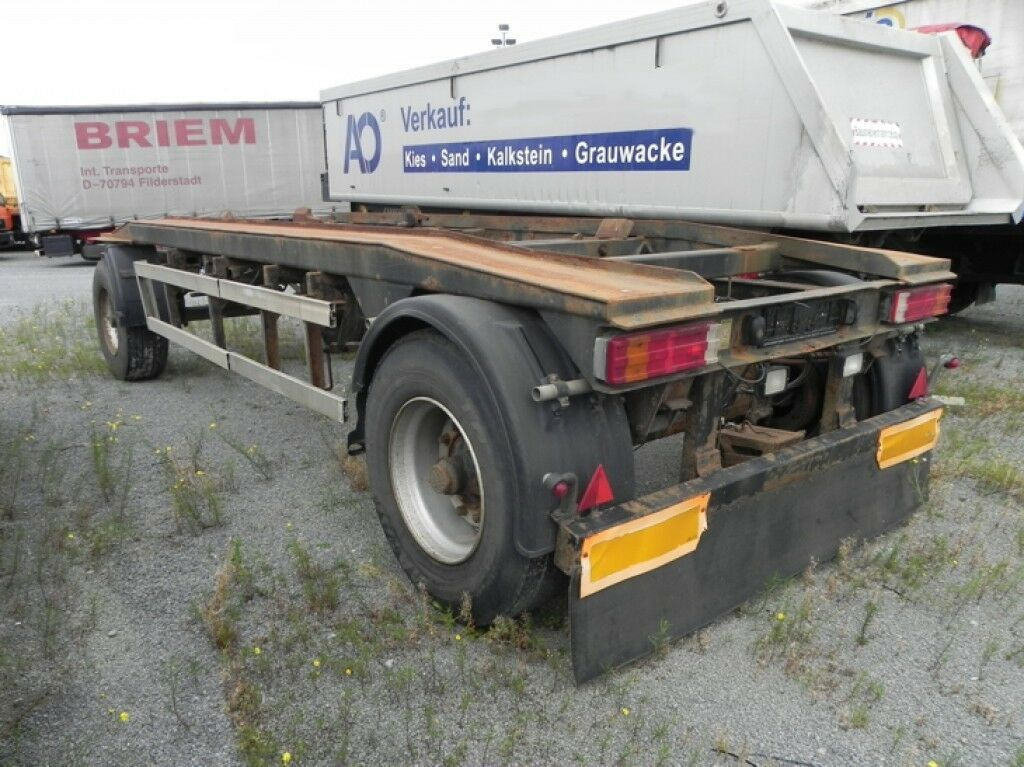 Abrollanhänger AR 18 Containeranhänger - Multilift/ Būvgružu konteinera piekabe: foto 2 Abrollanhänger AR 18 Containeranhänger - Multilift/ Būvgružu konteinera piekabe: foto 2